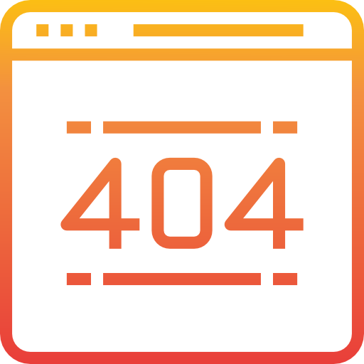 404 page icon